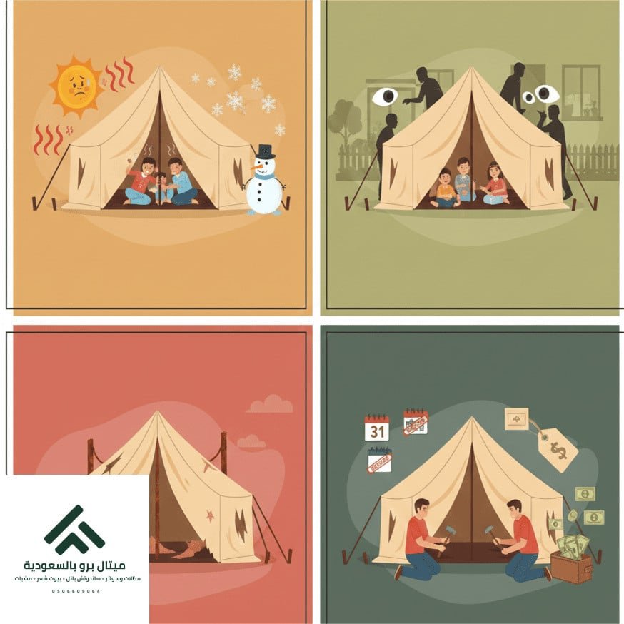 خيام وبيوت شعر مكه